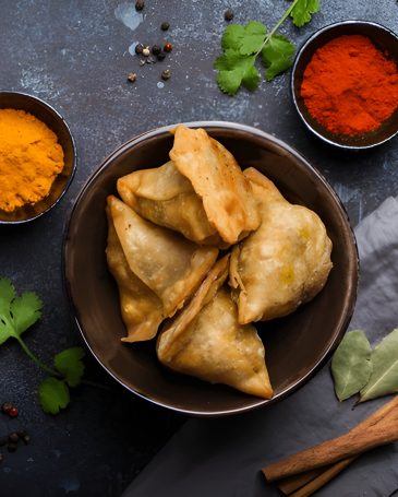 samosa-chaat junction banner